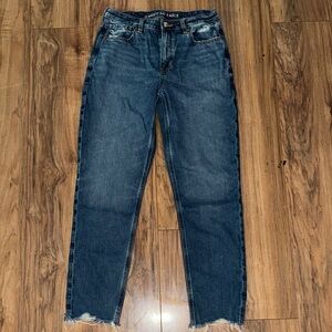 American Eagle Outfitters Dark Blue Mom Jeans